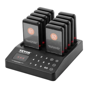 Σύστημα τηλεειδοποίησης εστιατορίου (10τεμ.) + Βάση